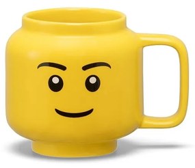 Żółty ceramiczny kubek dla dzieci 255 ml Head – LEGO®