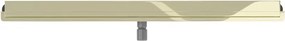 Mexen Flat Wall odpływ liniowy ścienny 2w1 120 cm, złoty - 1530120