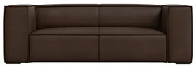 Ciemnobrązowa skórzana sofa 212 cm Madame – Windsor &amp; Co Sofas