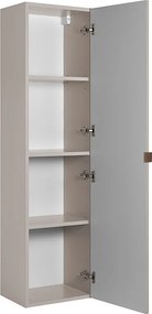 Szafka łazienkowa kaszmir 35 x 136 x 27 cm uchwyt złoty