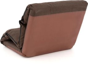 Regulowana sofa Relax Lounger, kolor brązowy