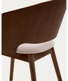 Brązowe krzesło Senoa – Kave Home