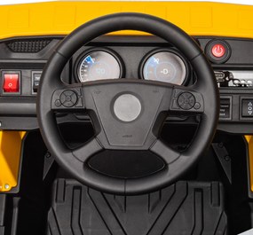 AIYAPLAY Elektryczny wywrotka, 3-6 km/h, Pojazd dla dzieci, kiprująca ładownia, światło &amp; muzyka, dla dzieci 3-5 lat