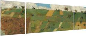 Obraz - Edouard Vuillard, Landscape of the Ile de France, reprodukcje (170x50 cm)