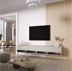 Szafka pod telewizor 200 (2 x 100) cm Kaszmir, 200 × 32 × 34 cm