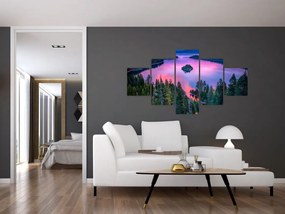 Obraz - Jezioro Tahoe, Sierra Nevada, Kalifornia, USA (125x70 cm)