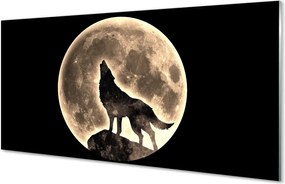 Panel nad Blat Kuchenny Wilk Wyjący do Księżyca