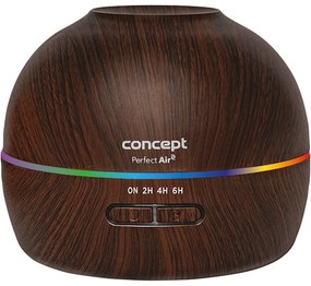 Concept ZV1006 Nawilżacz powietrza  z dyfuzorem aromatów 2w1 Perfect air Wood, ciemne drewno