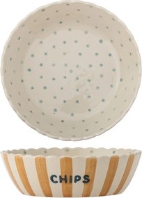 Żółto-kremowa ceramiczna misa ø 24 cm Chip – Bloomingville