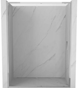 Mexen Exo drzwi prysznicowe rozsuwane 135 cm, transparent, chrom - 8151-135-000-01-00