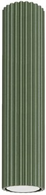 Zielony splot wiszący w industrialnym stylu 30cm - D293-Melson