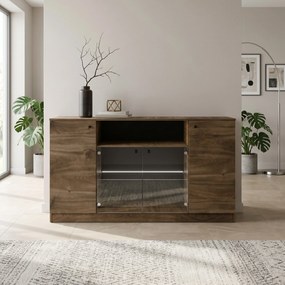 Komoda NESTOS 160 cm do Salonu Sypialni Brąz