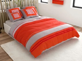 PrzytulneMieszkanie.pl PrzytulneMieszkanie.pl Pościel z bawełny renforcé TABITA czerwone Rozmiar pościeli: 2 szt 80 x 80 cm | 200 x 200 cm