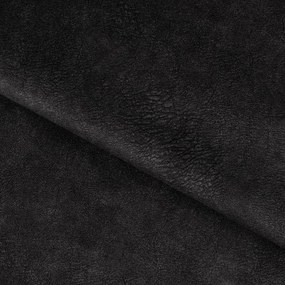 Ciemnoszare tapicerowane łóżko dwuosobowe ze schowkiem ze stelażem 140x200 cm Audrey – ELTAP