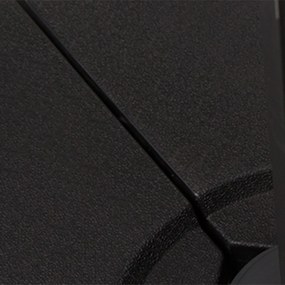 Outsunny Obciążnik do parasola 4-cz. Podstawa parasola 80 kg wody lub 120 kg piasku HDPE czarny