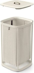 Beżowy tekstylny kosz na pranie 60 l Tota One – Joseph Joseph