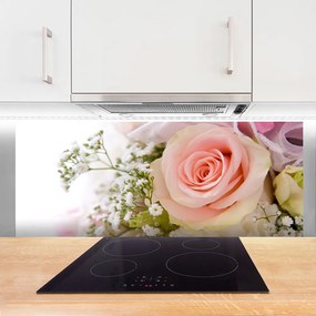 Panel Kuchenny Królewskie Róże W Ogrodzie