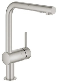 GROHE 30274DC0 - Bateria zlewozmywakowa A, stal nierdzewna