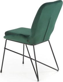 Designerskie krzesło z niskimi podłokietnikami K454 Halmar