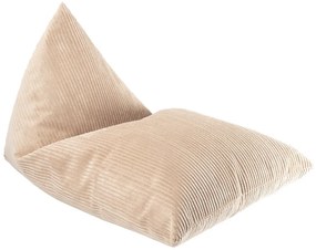 Jasnobrązowy sztruksowy dziecięcy worek do siedzenia Big Lounger – Wigiwama