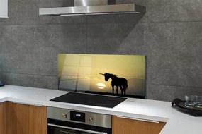 Panel nad Blat Kuchenny Magiczny Zachód Słońca na Polu