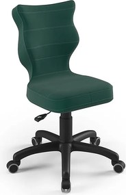 Ergonomiczne krzesło dla dziecka Petit Black rozmiar 3 (119-142 cm)