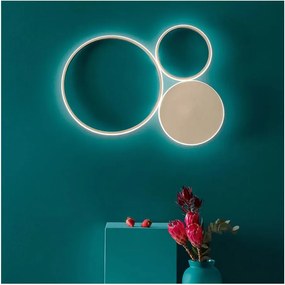 Ondaluce - ściemnialny kinkiet LED POIS LED/42W/230V złoty