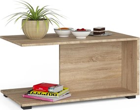 Stolik kawowy AKORD MARGO Dąb Sonoma 90 cm kolor Dąb Sonoma mat 90x50x45 cm