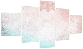 Obraz - Mandale na ścianie 2 (125x70 cm)