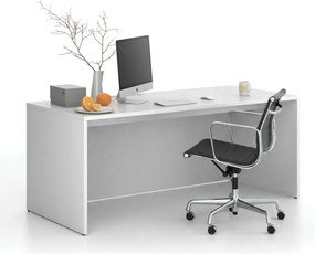 Biurko FRAME, 180x80 cm, biały