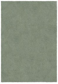 Zielony dywan z włókien z recyklingu odpowiedni do prania 160x230 cm Fluffy – Flair Rugs
