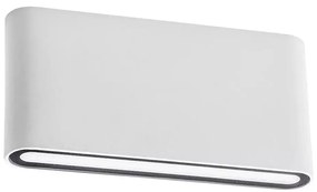 Redo 9622 - Kinkiet zewnętrzny LED KLIPPE 13W/230V 3000K IP54 biały