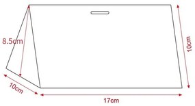 Świąteczna torebka prezentowa MERRY CHRISTMAS 17x10x8,5 cm, zielona