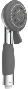 Schütte 60971 - Ręczna słuchawka prysznicowa VITAL, błyszczący chrom/szary