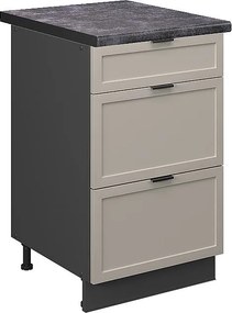 Szafka dolna do kuchni greybeige 50x60x82 fame-line