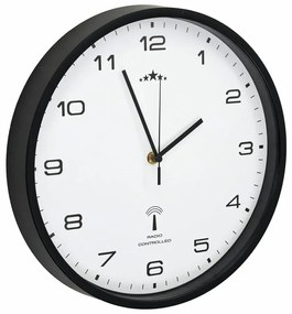 Wiszący zegarek ścienny 31 cm biały + czarny x B6-B65