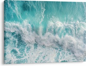 Obraz - Widok na fale oceanu (70x50 cm)