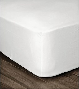 Poszewka na materac 100% bawełny 160x200x30 cm Biały Certyfikat OEKO-TEX