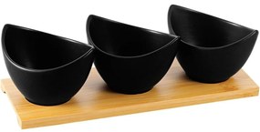 Florina Zestaw do serwowania Adria, czarny