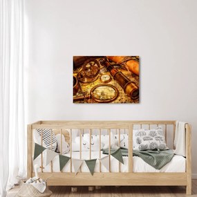 Obraz - Historyczne narzędzia marynarzy (70x50 cm)
