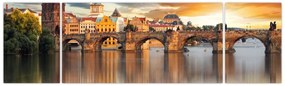 Obraz - Praga (170x50 cm)