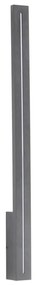 LED Kinkiet zewnętrzny LINEA LED/12W/230V IP65 61 cm antracyt
