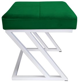 Pufa ZETA LOFT taboret podnóżek podstawa biała MG25