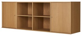 Niska komoda wisząca w dekorze dębu 176x61 cm Mistral – Hammel Furniture