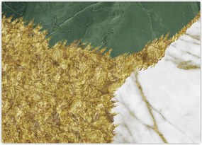 Obraz - Zielony marmur N⁰2 (70x50 cm)