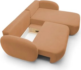 Narożnik OLIO Prawostronny w tkaninie Aragon 56