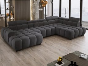 Narożnik BULL XL Lewostronny z elektryczną funkcją regulacji tkanina Eden 01 WERSAL