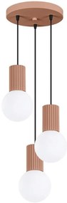 Beżowa lampa w stylu industrialnym N8-N46