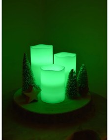 Świeczki LED zestaw 3 szt. (wysokość 10 cm) – Hilight