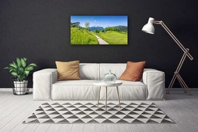 Obraz canvas Szlak Przez Górską Dolinę